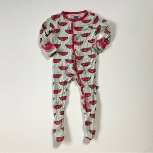 Kickee Pants Watermelon Footie
